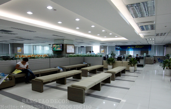 Thiết kế thi công nội thất văn phòng ngân hàng Shinhan TP HCM