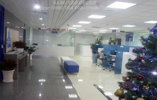 Thiết kế thi công nội thất văn phòng ngân hàng Shinhan Biên Hòa