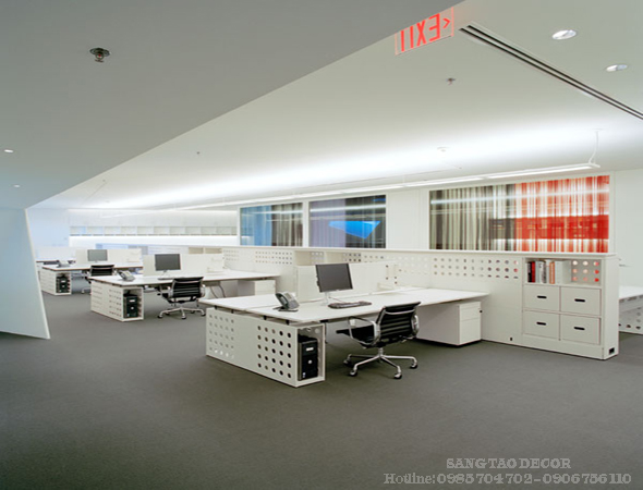 Mẫu thiết kế nội thất văn phòng đẹp và sáng tạo tại tp hcm