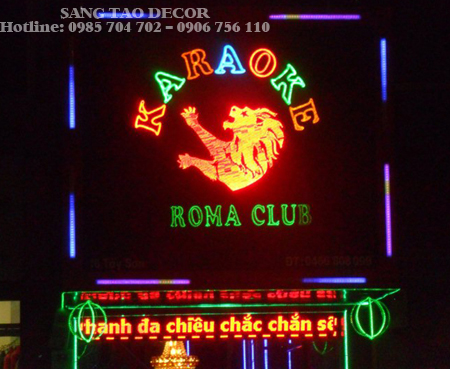 Mẫu bảng hiệu karaoke, bar đẹp tp hcm